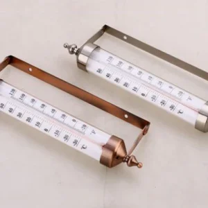 Utetermometer i silver eller koppar, snygg design