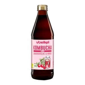 Kombucha Körsbär & Mint