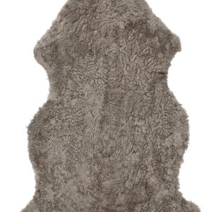 Curly Fårskinn Pläd