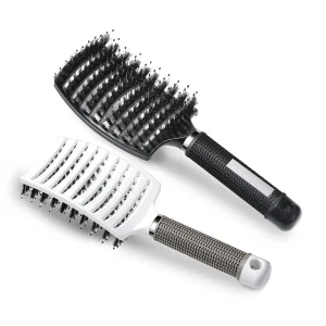 Curved Paddle Brush - Hårborste