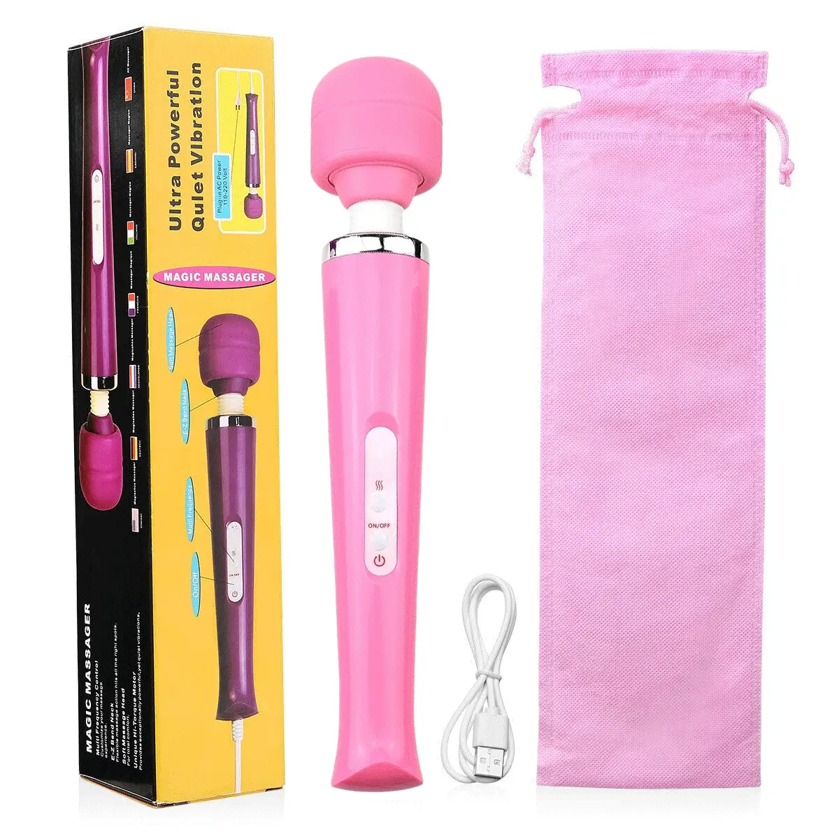 Multimassageapparat i 4 färgvarianter