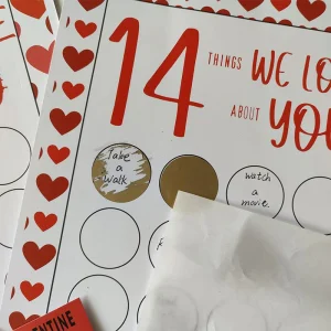 Skapa Alla Hjärtans Dag Kort – Överraska med Ett Personligt Skrapkort! 💖