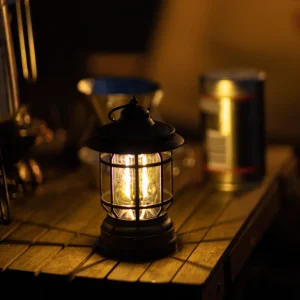 Bärbar campinglampa