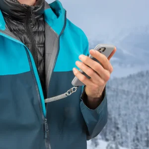 Hitch™ – Phone Anchor + Tether – Black Tether / Black MicroLock