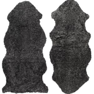 Curly 1,5 Fårskinn Pläd-Fäll