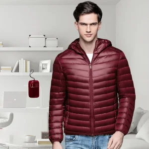 Olsson - Vattentålig ultralätt dunjacka för män